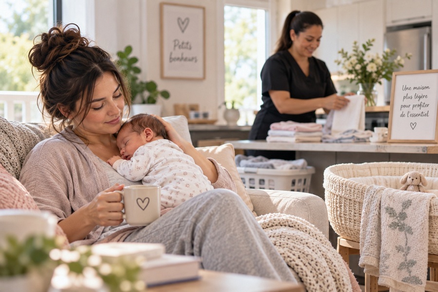 In-Home Postnatal Support : How to Make Everyday Life Easier After Childbirth - Orépit Postnatal
